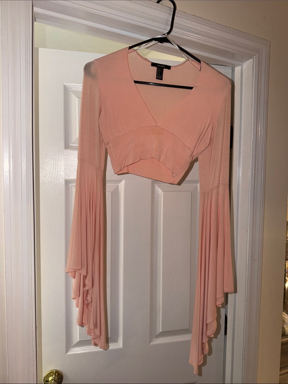 Forever 21 Blush Butterfly Top